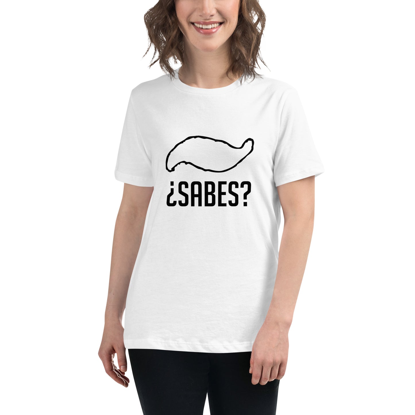 Camiseta suelta mujer